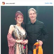叶美香&マッツ・ミケルセン“オトナ”な2ショットが話題