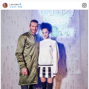 脚長ッ!顔ちっさ!水原希子&ベッカム2ショットに反響