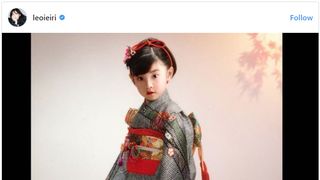 家入レオ、幼少期から整いすぎ！凛々しい七五三ショットが話題