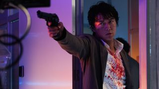 福山雅治が撃つ!殴る!巨匠ジョン・ウー印、本格アクションの舞台裏映像!