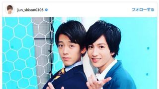 これはヤバい！志尊淳＆竹内涼真、特撮ヒーロー2ショット