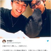 仮面ライダー電王・佐藤健&中村優一、10年ぶり再会!2ショットにファン歓喜