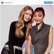 顔小さッ!木下優樹菜、スーパーモデルと顔のサイズ同じ!