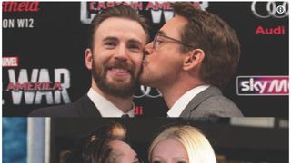 ロバート・ダウニー・Jr、キス!キス!キス!バレンタイン画像に熱狂