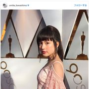「可愛すぎ」川島海荷、ハリウッドスターに負けない美しさに驚きの声