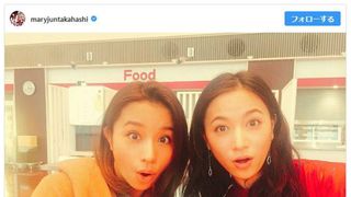 高橋メアリージュン、美人妹との2ショットに「そっくり」と反響