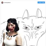 鳥居みゆきのアニメコスプレに反響 口についた血も再現