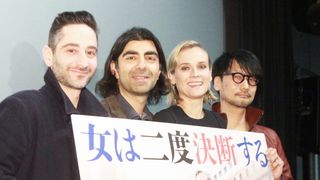 ダイアン・クルーガー、レジェンド小島秀夫監督と日本で対面！