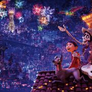 いくつ見つけた?『リメンバー・ミー』死者の国バージョンの“隠れミッキー”はガイコツ!