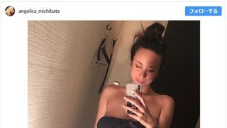 道端アンジェリカおなかぽっこり！「女神様のよう」