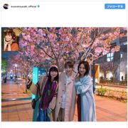 卒アル風?佐々木希&夏菜ら集合写真が話題「センスある」