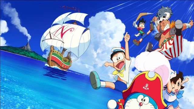 ドラえもん タケコプター 映画 劇場版 のび太の日本誕生 セル画 直筆