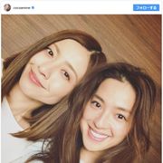 姉妹みたい!中村アン&片瀬那奈、仲よし美女ショットに「憧れる」