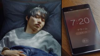 山崎賢人の寝顔！爽やかすぎるスーツ姿の社会人に