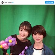 桐谷美玲、話題の超美少年・翔との写真に反響!「どっちも可愛い」