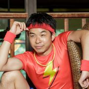 太賀、山田孝之にハグ!筋肉キャラで新境地