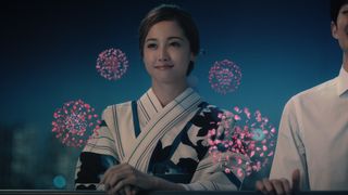 沢尻エリカの浴衣姿！小悪魔な先輩役で新CM