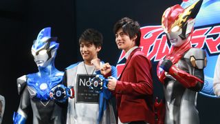 ウルトラマン新作、製作発表会！謎の黒いウルトラマンも登場