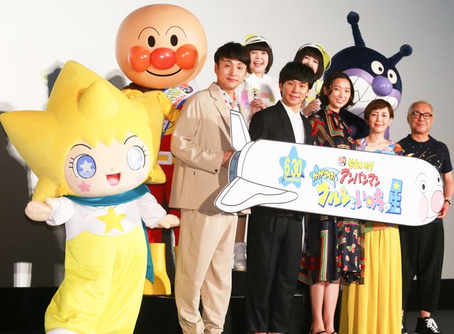 アンパンマンと一緒に! アンジャッシュ(児嶋一哉・渡部建)、杏、戸田恵子、中尾隆聖、ドリーミング