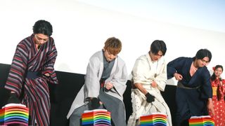 『虹色デイズ』横浜流星の指南で佐野玲於、中川大志、高杉真宙が瓦割り!