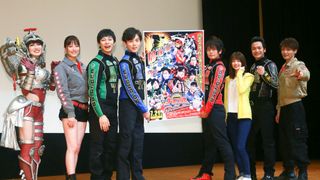 ゴーオンジャー勢ぞろい!ファンから「おかえり!」の大合唱