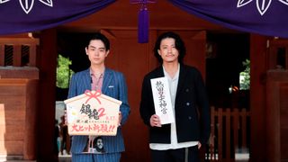 『銀魂2』小栗旬＆菅田将暉、ヒット祈願で熱田神宮に！
