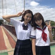 片瀬那奈、制服姿で高校生シーン挑戦!「ヒモメン」第2話から登場