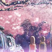 森の中の映画祭で『秒速5センチメートル』上映