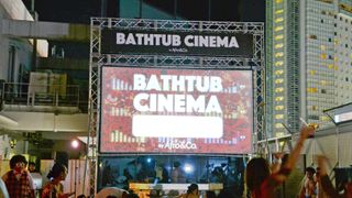 バスタブシネマ、渋谷で大盛り上がり！日本各地から問い合わせも