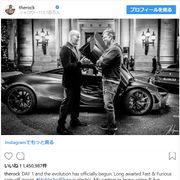 ロック様とステイサムがタッグ!『ワイスピ』スピンオフ撮影がスタート