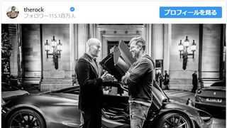 ロック様とステイサムがタッグ!『ワイスピ』スピンオフ撮影がスタート
