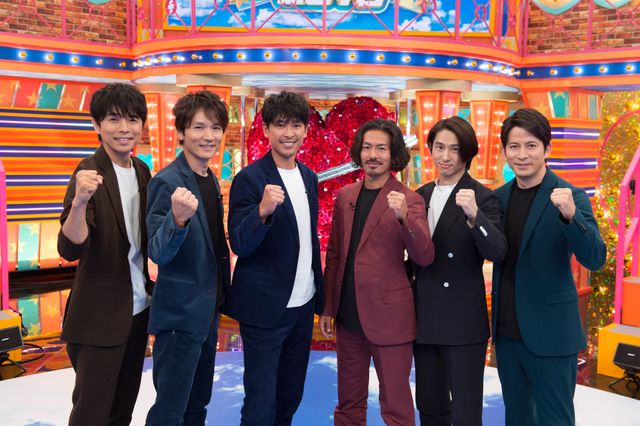 6人の笑顔