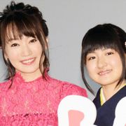 小林星蘭、水樹奈々は同級生みたい 小学生役で共演