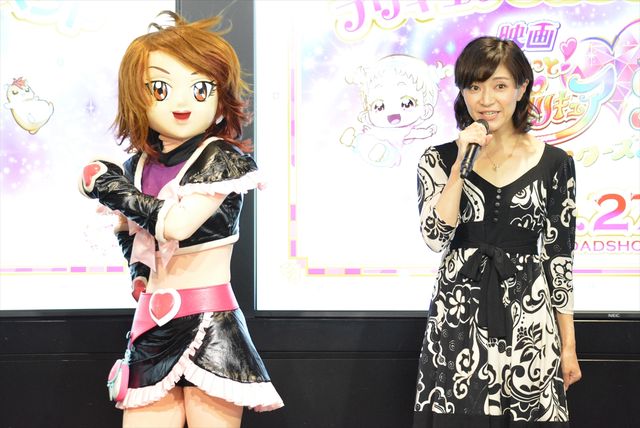 自身が声をあてるキュアブラックと