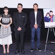 宮川大輔、桜井ユキからのサプライズメッセージに動揺!『サクらんぼの恋』舞台挨拶