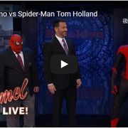 トム・ホランド、新スパイダーマンスーツで米バラエティー番組に登場!