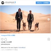 ジョン・ウィック第3弾では犬と砂漠に!?衝撃ビジュアル