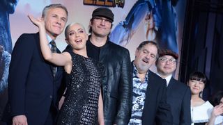 クリストフ・ヴァルツら「銃夢」原作者・木城ゆきとと対面