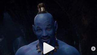 青いウィル・スミス…！ 実写版『アラジン』ジーニーが衝撃すぎる