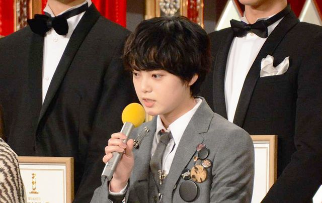 新人俳優賞に輝いた平手友梨奈