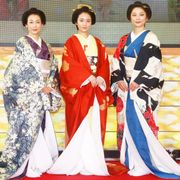 木村文乃×小池栄子×鈴木保奈美、着物姿でランウェイを彩る!