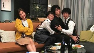 高橋一生×斎藤工×滝藤賢一がハグ！「東京独身男子」のオフショットに反響