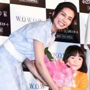柴咲コウ、子役・松本笑花に感動 角田光代原作ドラマで母娘役