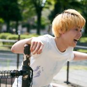 菅田将暉、金髪の高校生に!『タロウのバカ』新ビジュアル