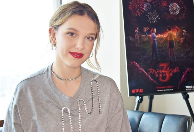 無邪気だが15歳とは思えないほどしっかりしているミリー・ボビー・ブラウン