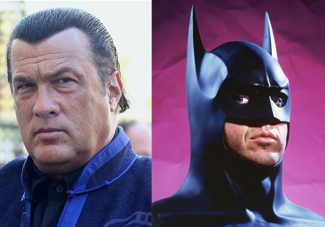 スティーヴン・セガールとマイケル・キートンのバットマン