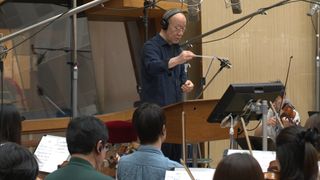久石譲、音楽は「生きること」　映画『二ノ国』収録現場で語る