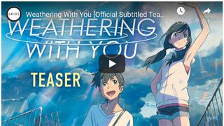 『天気の子』アメリカ版予告が公開！「魅惑的」「ゴージャス」と称賛