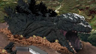淡路島に全長120mの巨大ゴジラ!2020年夏オープン