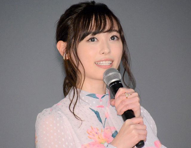 ピンクの妖精かな…? 福原遥